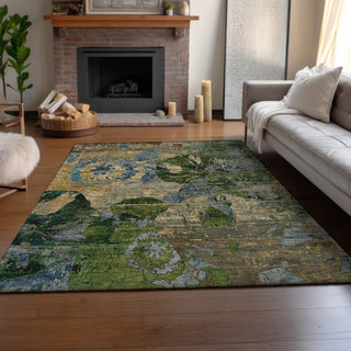 Piper Looms Mayfield Organic AMF555 Taupe Machine Washable Area Rug Lifestyle Image Feature