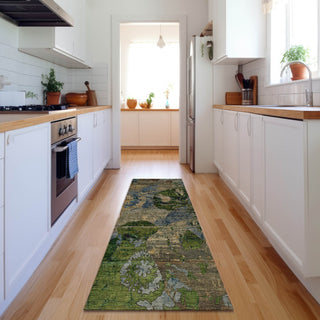 Piper Looms Mayfield Organic AMF555 Taupe Machine Washable Area Rug Runner Lifestyle Image Feature