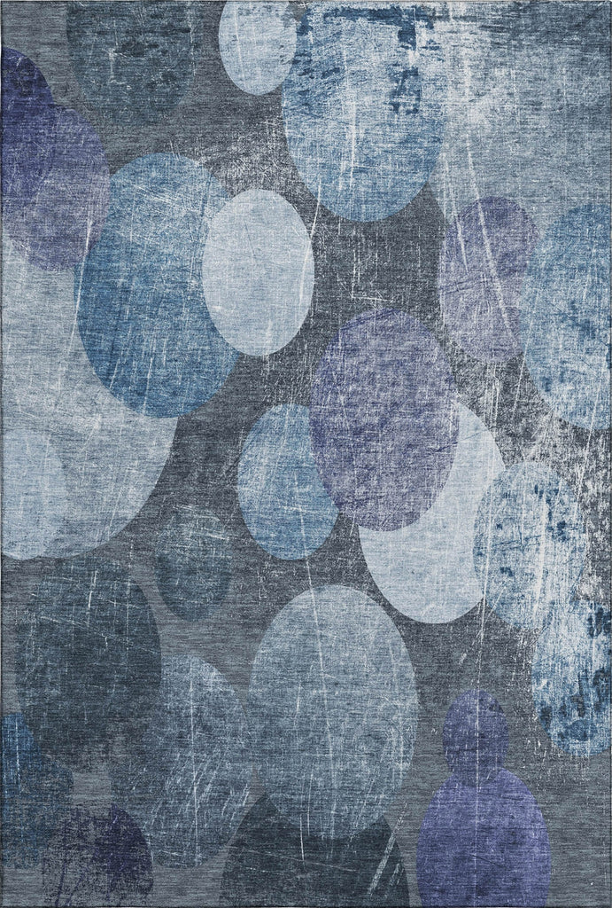 Piper Looms Mayfield Organic AMF556 Blue Machine Washable Area Rug main image