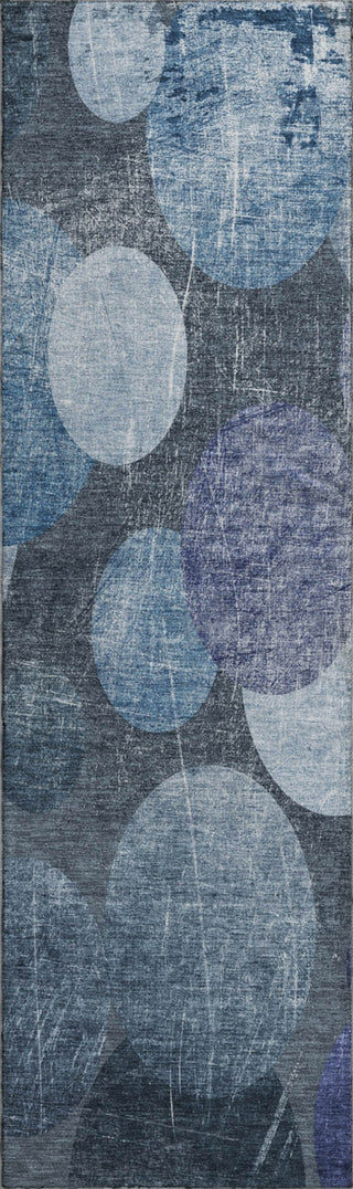 Piper Looms Mayfield Organic AMF556 Blue Machine Washable Area Rug Runner Main Image