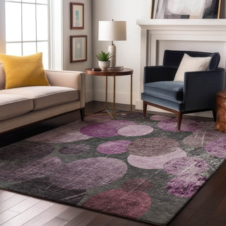 Piper Looms Mayfield Organic AMF556 Garnet Machine Washable Area Rug Lifestyle Image Feature