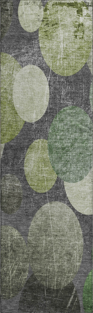 Piper Looms Mayfield Organic AMF556 Green Machine Washable Area Rug Runner Main Image