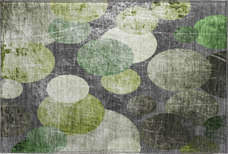 Piper Looms Mayfield Organic AMF556 Green Machine Washable Area Rug Scatter Main Image
