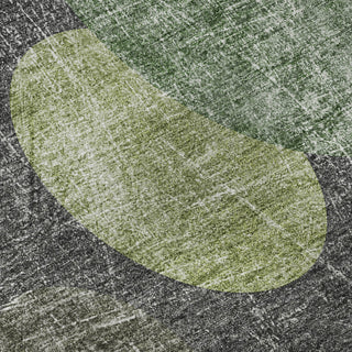 Piper Looms Mayfield Organic AMF556 Green Machine Washable Area Rug Swatch Image
