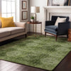Piper Looms Mayfield Organic AMF557 Olive Machine Washable Area Rug Lifestyle Image Feature