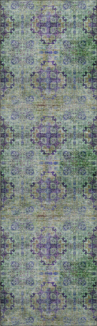 Piper Looms Mayfield Organic AMF557 Purple Machine Washable Area Rug Runner Main Image