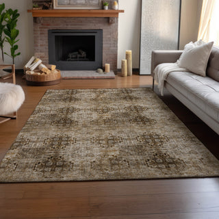 Piper Looms Mayfield Organic AMF557 Taupe Machine Washable Area Rug Lifestyle Image Feature