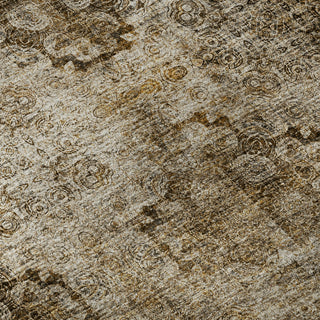 Piper Looms Mayfield Organic AMF557 Taupe Machine Washable Area Rug Swatch Image