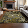 Piper Looms Mayfield Floral AMF558 Brown Machine Washable Area Rug Lifestyle Image Feature
