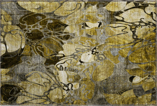 Piper Looms Mayfield Floral AMF558 Brown Machine Washable Area Rug Scatter Main Image