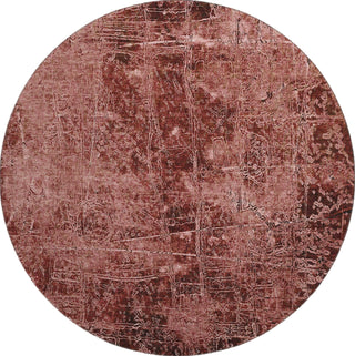 Piper Looms Mayfield Organic AMF559 Merlot Machine Washable Area Rug Round Main Image