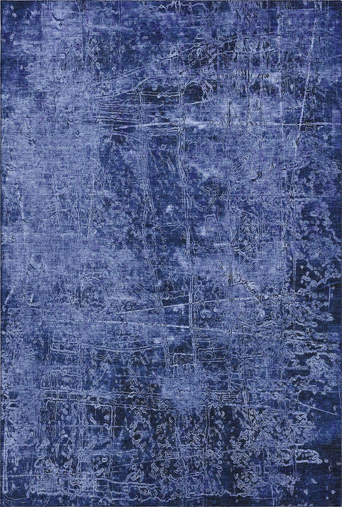 Piper Looms Mayfield Organic AMF559 Navy Machine Washable Area Rug main image