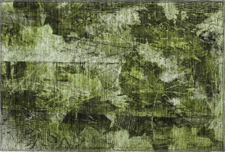 Piper Looms Mayfield Floral AMF560 Green Machine Washable Area Rug Scatter Main Image