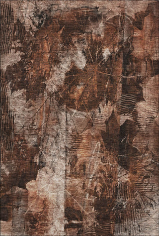 Piper Looms Mayfield Floral AMF560 Paprika Machine Washable Area Rug main image