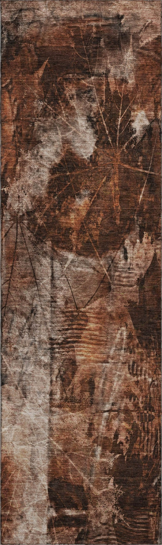 Piper Looms Mayfield Floral AMF560 Paprika Machine Washable Area Rug Runner Main Image