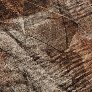 Piper Looms Mayfield Floral AMF560 Paprika Machine Washable Area Rug Swatch Image