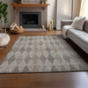 Piper Looms Mayfield Geometric AMF561 Beige Machine Washable Area Rug Lifestyle Image Feature