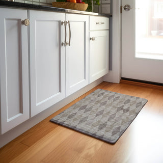 Piper Looms Mayfield Geometric AMF561 Beige Machine Washable Area Rug Scatter Lifestyle Image Feature