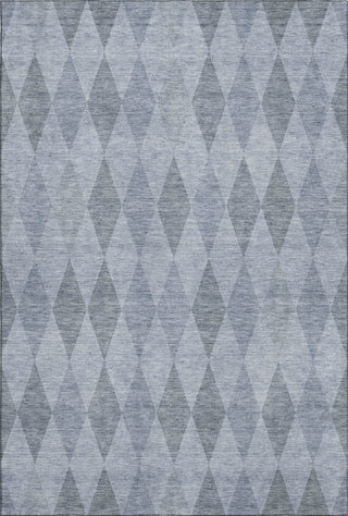 Piper Looms Mayfield Geometric AMF561 Denim Machine Washable Area Rug main image