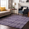 Piper Looms Mayfield Geometric AMF561 Purple Machine Washable Area Rug Lifestyle Image Feature