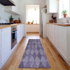 Piper Looms Mayfield Geometric AMF561 Purple Machine Washable Area Rug Runner Lifestyle Image Feature