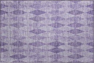Piper Looms Mayfield Geometric AMF561 Purple Machine Washable Area Rug Scatter Main Image