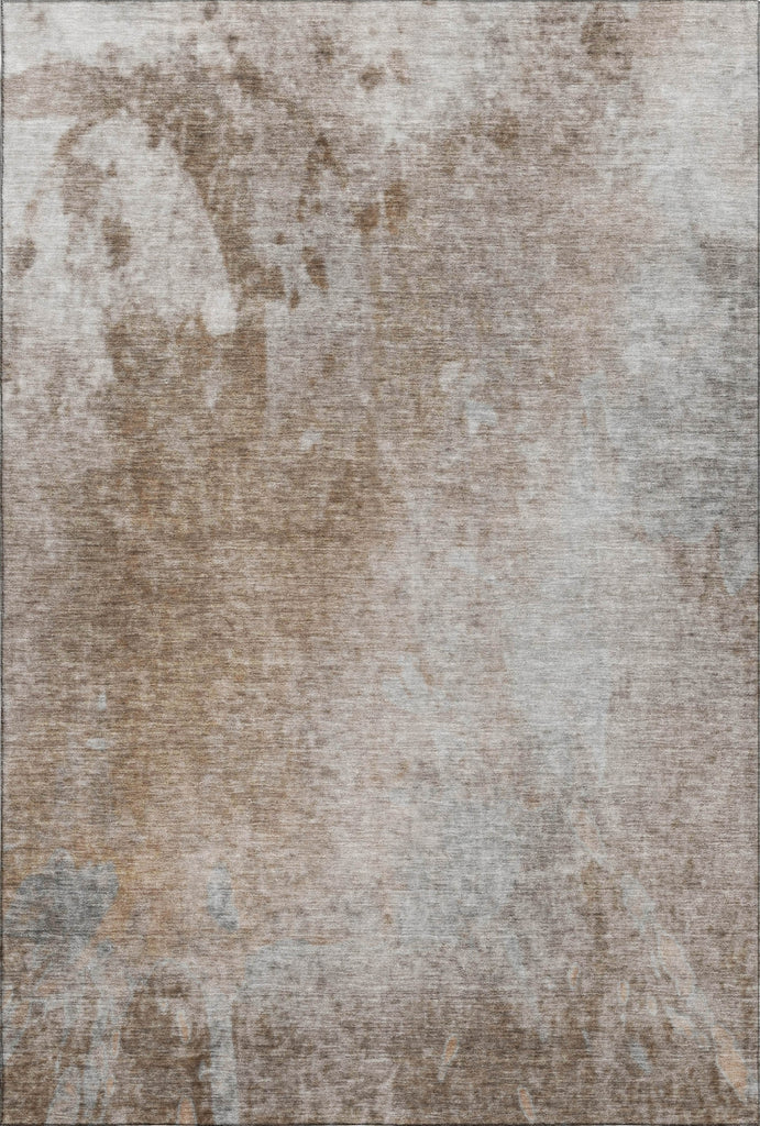 Piper Looms Mayfield Abstract AMF562 Mocha Machine Washable Area Rug main image