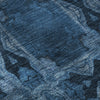Piper Looms Mayfield Panel AMF564 Navy Machine Washable Area Rug Swatch Image
