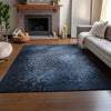 Piper Looms Mayfield Casual AMF565 Blue Machine Washable Area Rug Lifestyle Image Feature