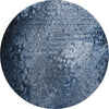 Piper Looms Mayfield Casual AMF565 Blue Machine Washable Area Rug Round Main Image
