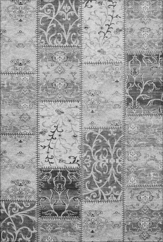 Piper Looms Mayfield Panel AMF566 Gray Machine Washable Area Rug main image