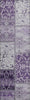 Piper Looms Mayfield Panel AMF566 Purple Machine Washable Area Rug Runner Main Image
