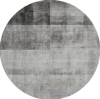 Piper Looms Mayfield Casual AMF568 Gray Machine Washable Area Rug Round Main Image