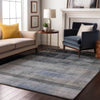 Piper Looms Mayfield Casual AMF568 Navy Machine Washable Area Rug Lifestyle Image Feature