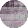 Piper Looms Mayfield Casual AMF568 Purple Machine Washable Area Rug Round Main Image