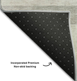 Piper Looms Mayfield Casual AMF568 Taupe Machine Washable Area Rug Backing Image