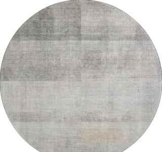 Piper Looms Mayfield Casual AMF568 Taupe Machine Washable Area Rug Round Main Image