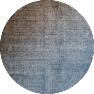 Piper Looms Mayfield Ombre AMF569 Chocolate Machine Washable Area Rug Round Main Image