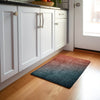 Piper Looms Mayfield Ombre AMF569 Teal Machine Washable Area Rug Scatter Lifestyle Image Feature