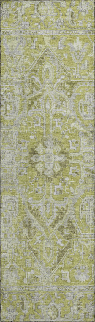 Piper Looms Mayfield Oriental AMF570 Aloe Machine Washable Area Rug Runner Main Image