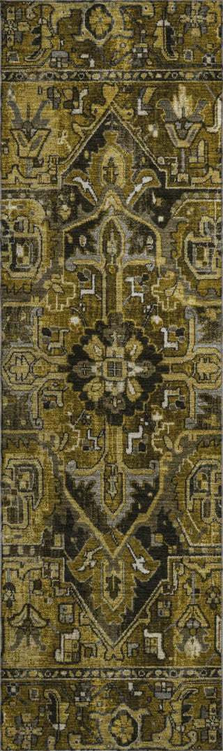 Piper Looms Mayfield Oriental AMF570 Brown Machine Washable Area Rug Runner Main Image