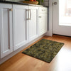 Piper Looms Mayfield Oriental AMF570 Brown Machine Washable Area Rug Scatter Lifestyle Image Feature