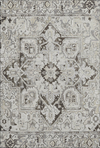 Piper Looms Mayfield Oriental AMF570 Ivory Machine Washable Area Rug main image