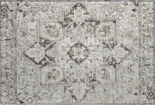 Piper Looms Mayfield Oriental AMF570 Ivory Machine Washable Area Rug Scatter Main Image