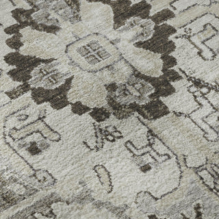 Piper Looms Mayfield Oriental AMF570 Ivory Machine Washable Area Rug Swatch Image