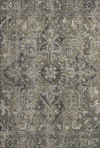 Piper Looms Mayfield Oriental AMF570 Taupe Machine Washable Area Rug main image