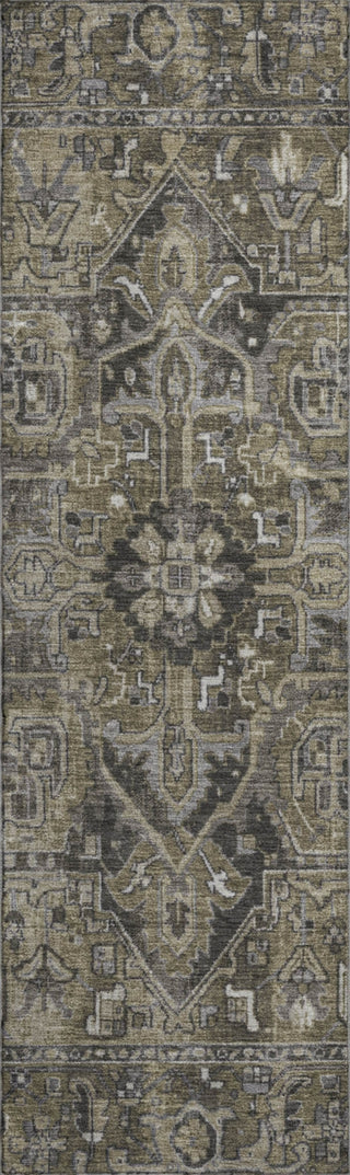 Piper Looms Mayfield Oriental AMF570 Taupe Machine Washable Area Rug Runner Main Image
