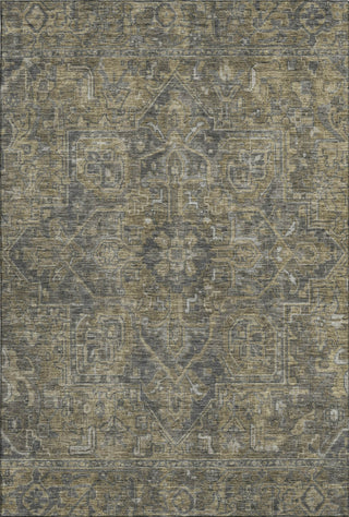 Piper Looms Mayfield Oriental AMF571 Chocolate Machine Washable Area Rug main image