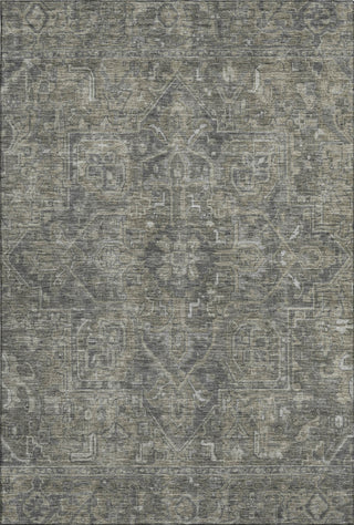 Piper Looms Mayfield Oriental AMF571 Mocha Machine Washable Area Rug main image