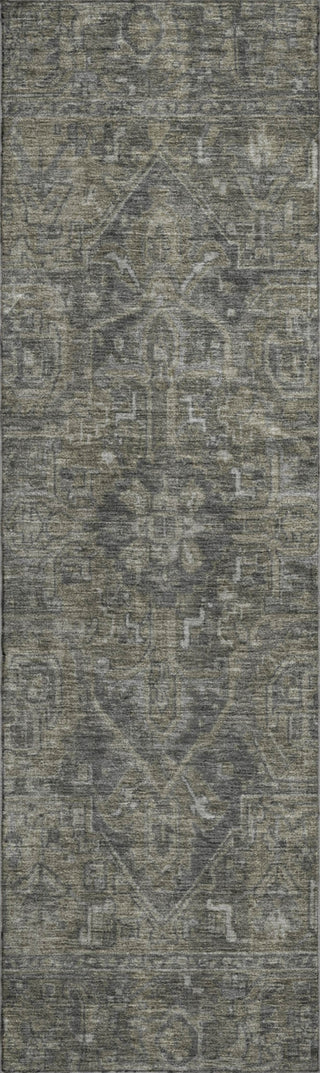 Piper Looms Mayfield Oriental AMF571 Mocha Machine Washable Area Rug Runner Main Image